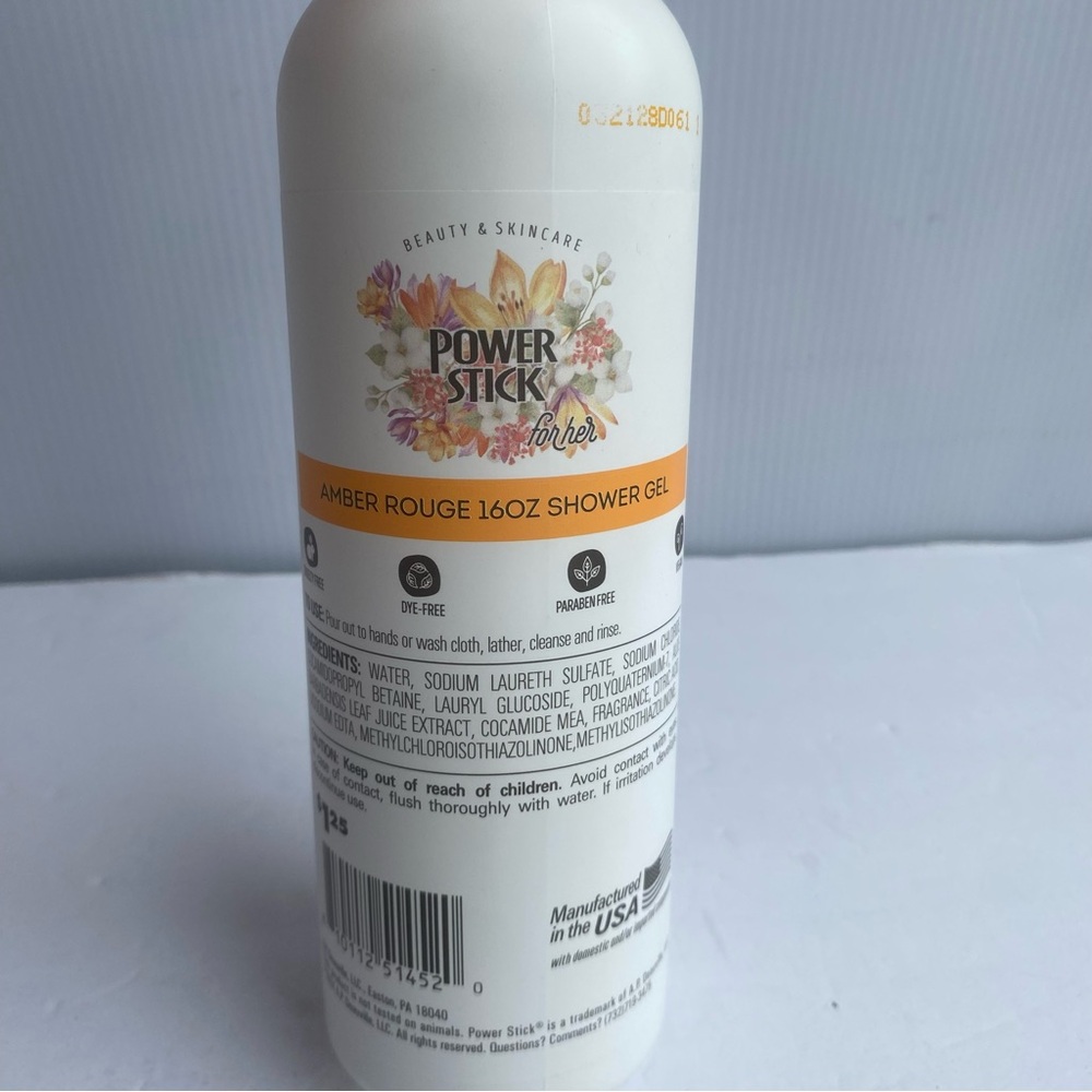 Amber Rouge Shower Gel - Picture 4 of 7
